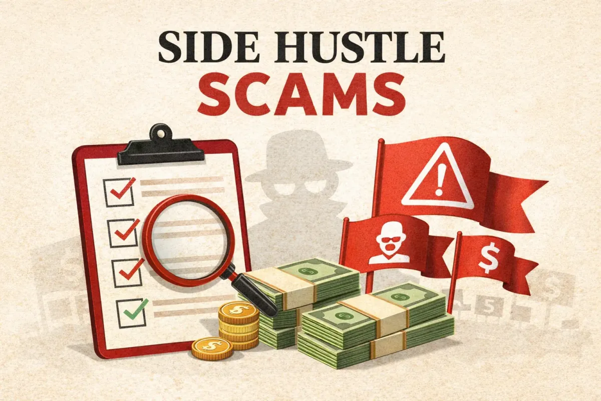Side Hustle Scams: Red Flags to Avoid Fake “Opportunities"